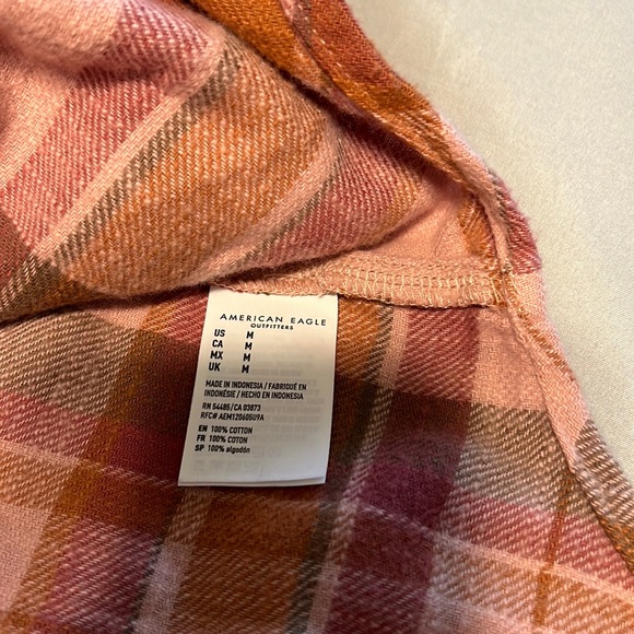 AE Distressed Plaid Shirt - Picture 4 of 5